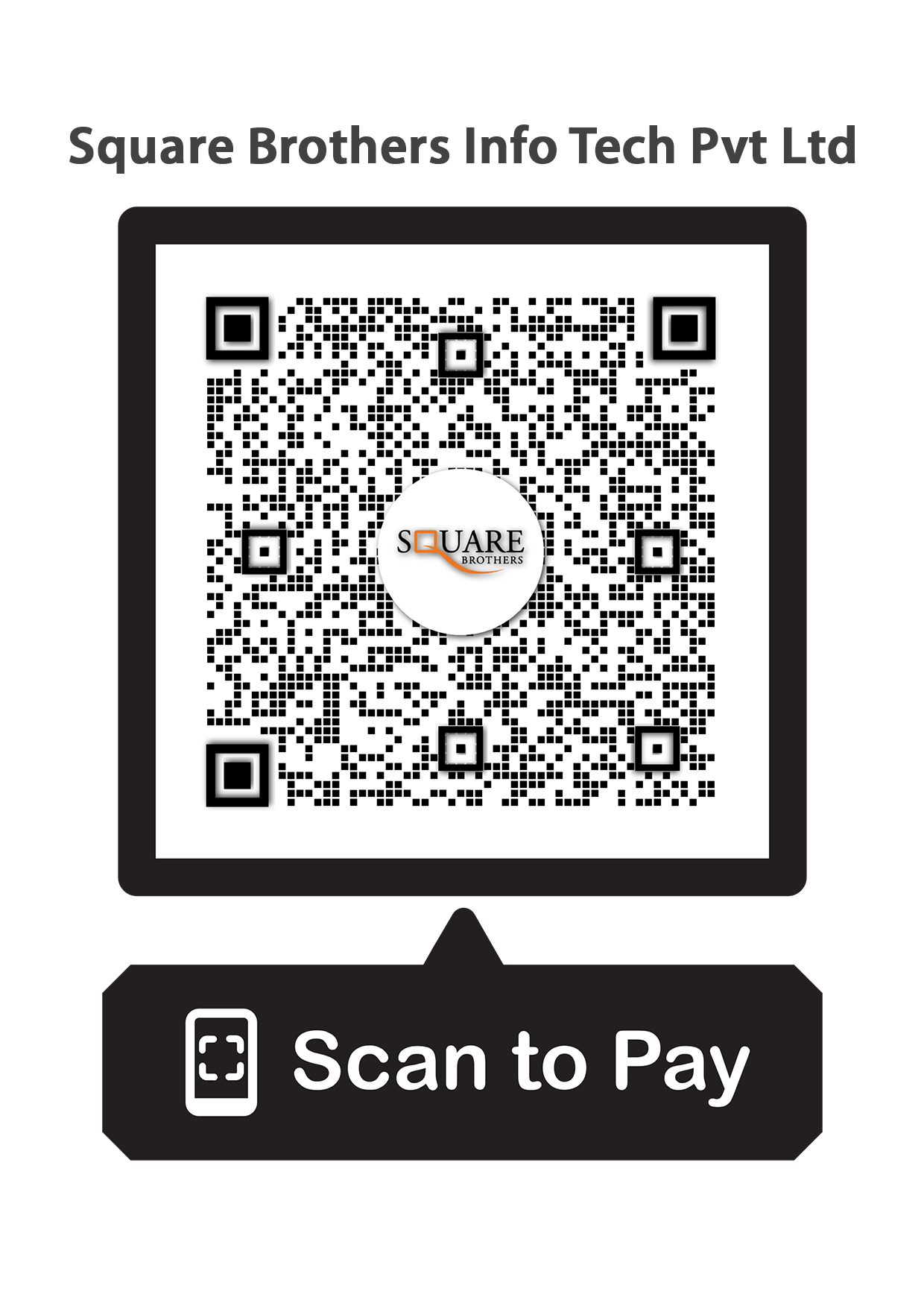 QR Code Pay - Square Brothers Indo Tech Pvt Ltd
